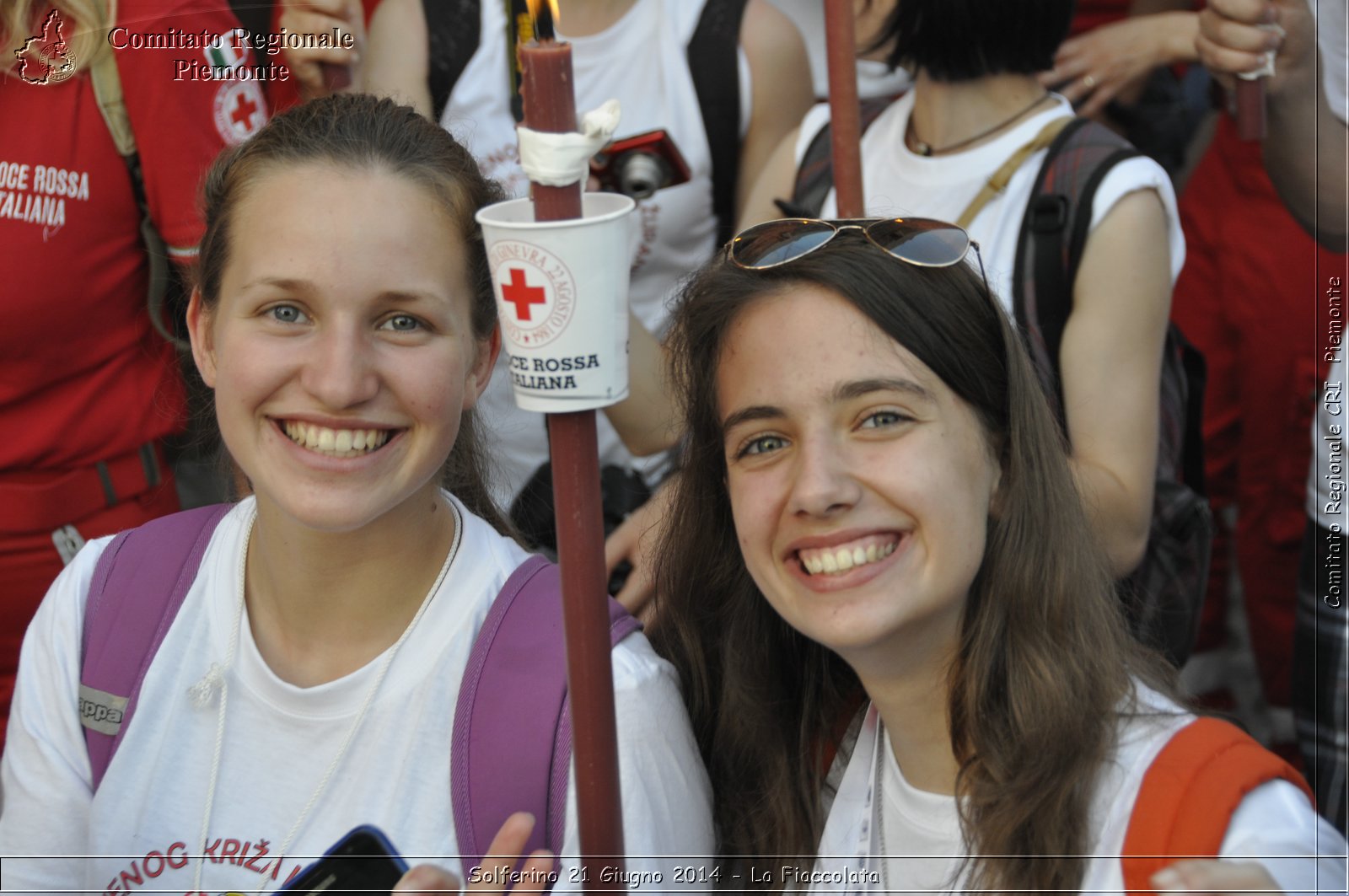 Solferino 21 iugno 2014 - La Fiaccolata - Croce Rossa Italiana - Comitato Regionale del Piemonte