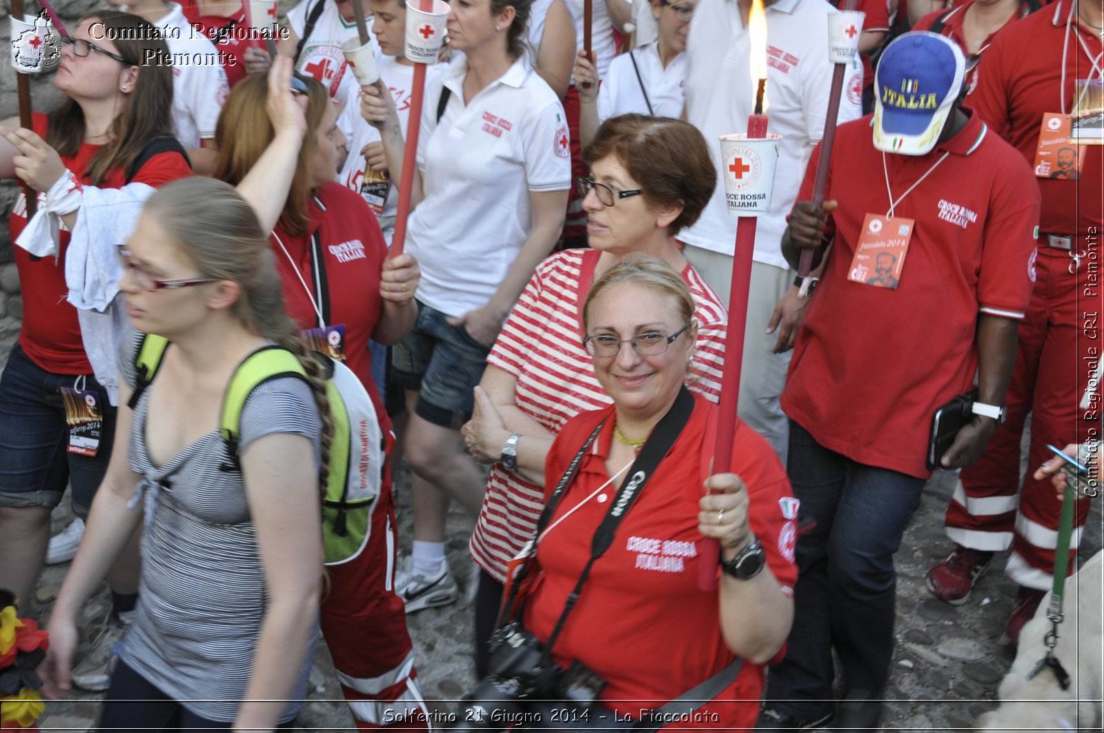 Solferino 21 iugno 2014 - La Fiaccolata - Croce Rossa Italiana - Comitato Regionale del Piemonte