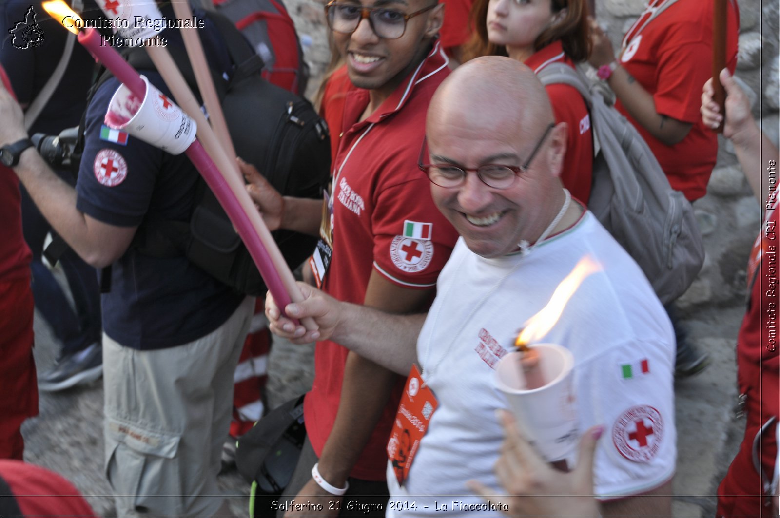 Solferino 21 iugno 2014 - La Fiaccolata - Croce Rossa Italiana - Comitato Regionale del Piemonte