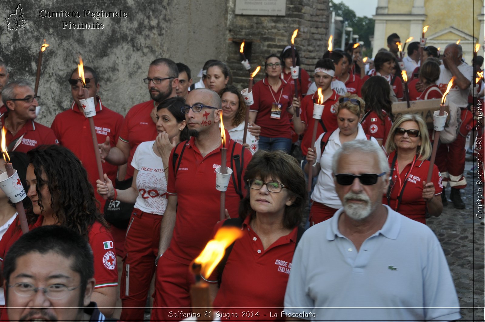 Solferino 21 iugno 2014 - La Fiaccolata - Croce Rossa Italiana - Comitato Regionale del Piemonte