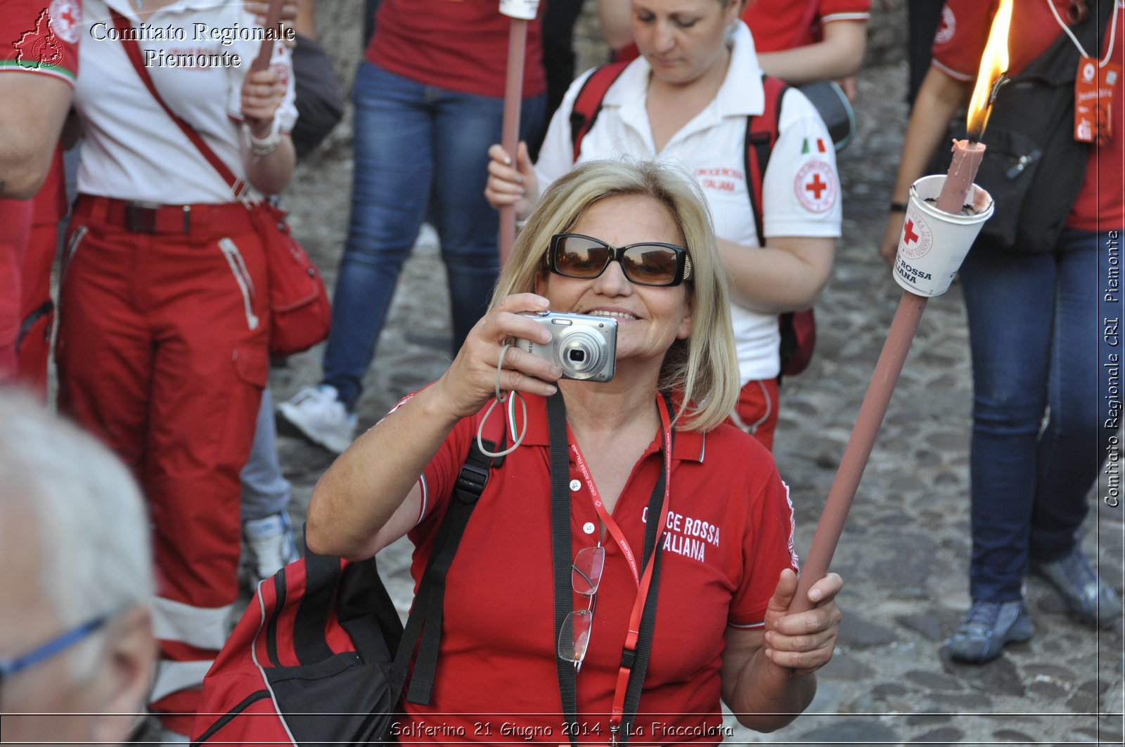 Solferino 21 iugno 2014 - La Fiaccolata - Croce Rossa Italiana - Comitato Regionale del Piemonte