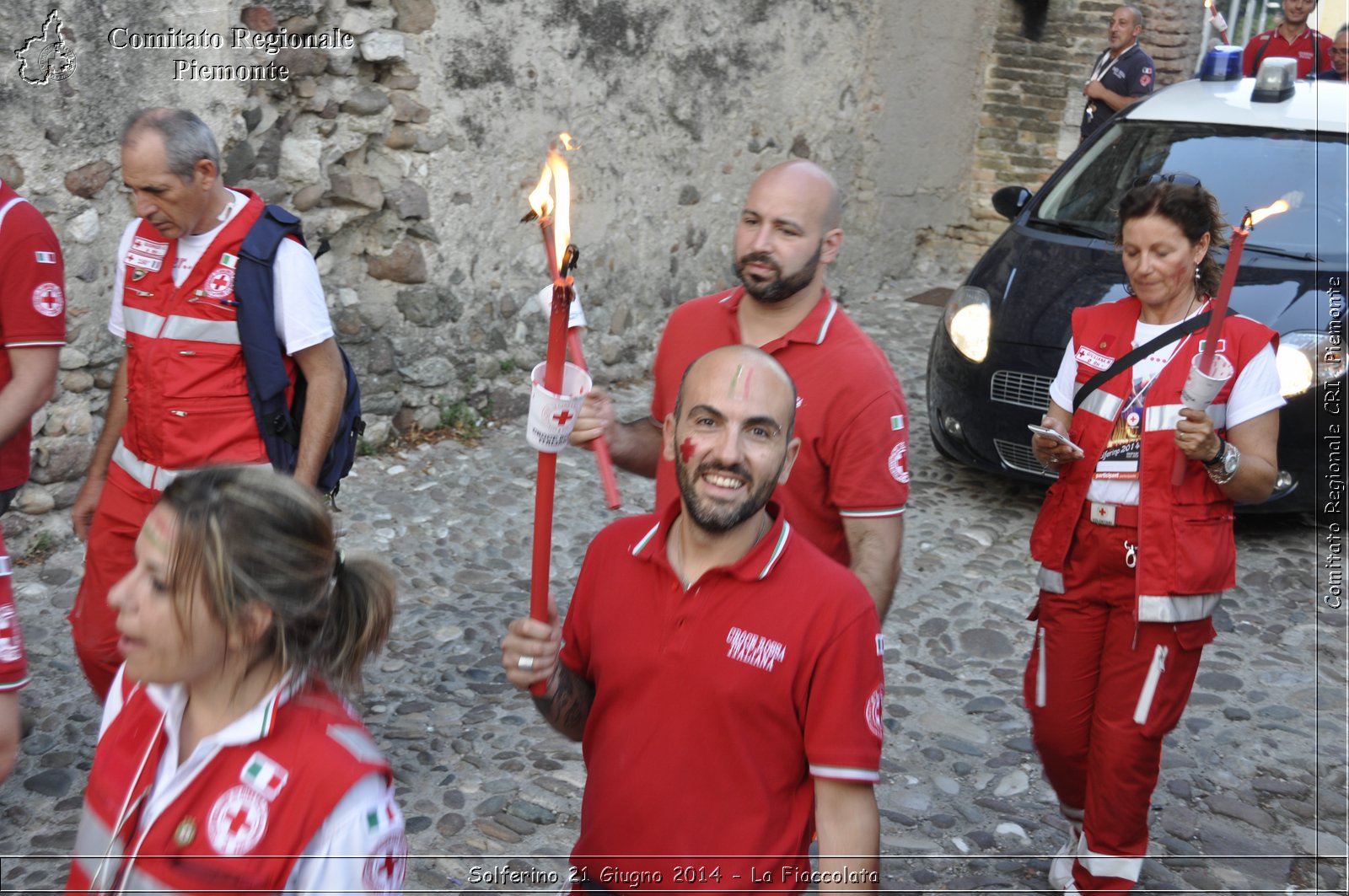 Solferino 21 iugno 2014 - La Fiaccolata - Croce Rossa Italiana - Comitato Regionale del Piemonte