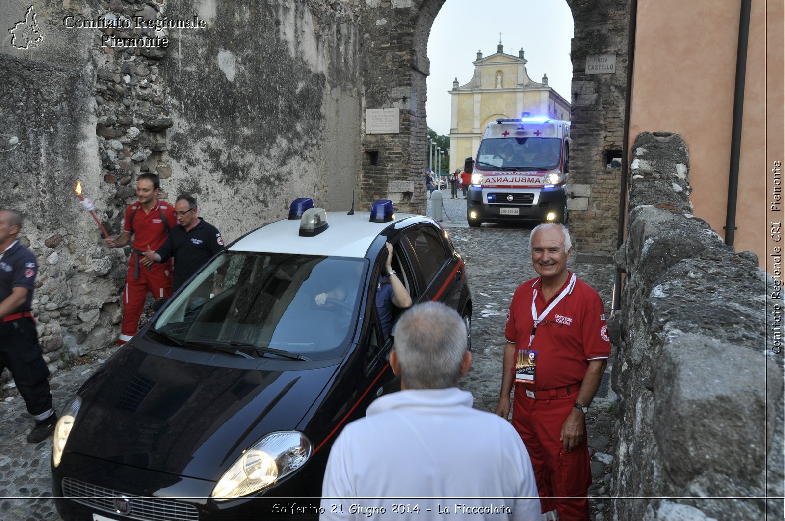 Solferino 21 iugno 2014 - La Fiaccolata - Croce Rossa Italiana - Comitato Regionale del Piemonte