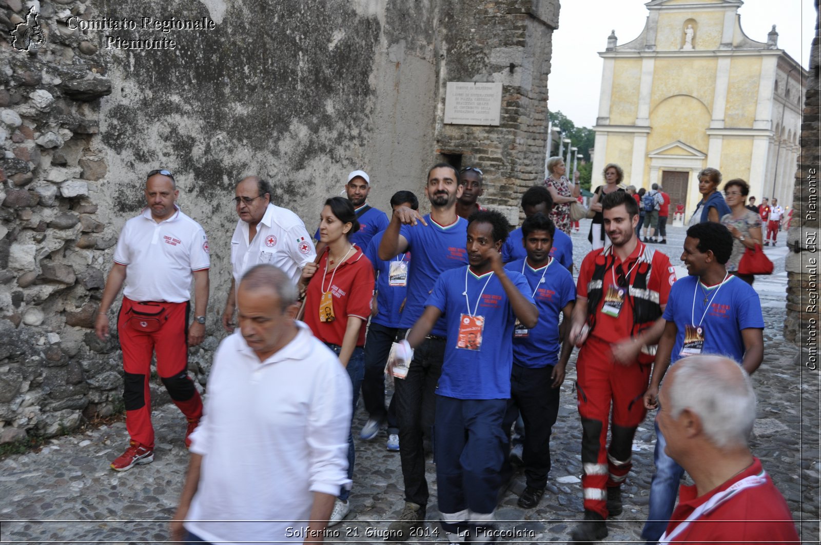 Solferino 21 iugno 2014 - La Fiaccolata - Croce Rossa Italiana - Comitato Regionale del Piemonte