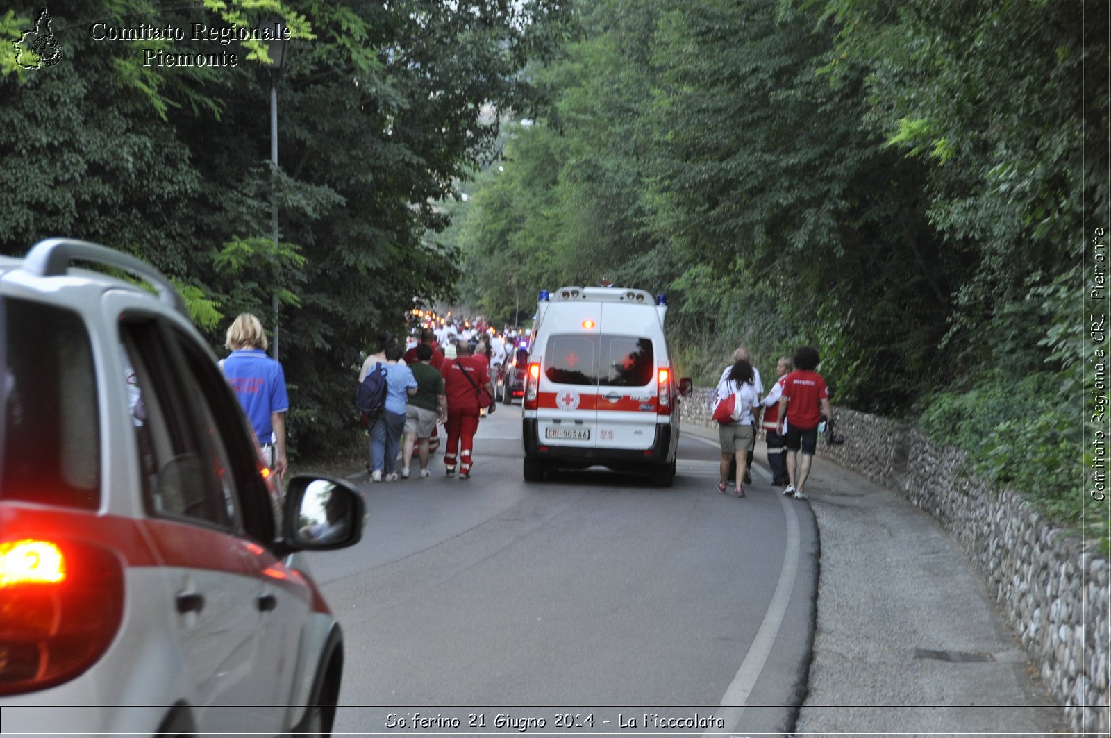 Solferino 21 iugno 2014 - La Fiaccolata - Croce Rossa Italiana - Comitato Regionale del Piemonte