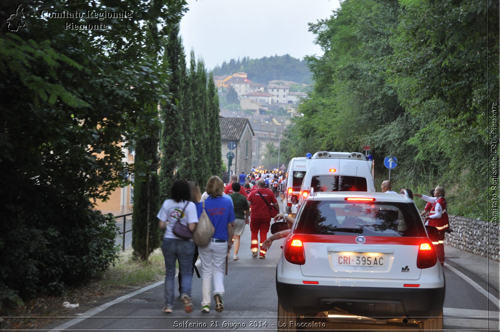 Solferino 21 iugno 2014 - La Fiaccolata - Croce Rossa Italiana - Comitato Regionale del Piemonte