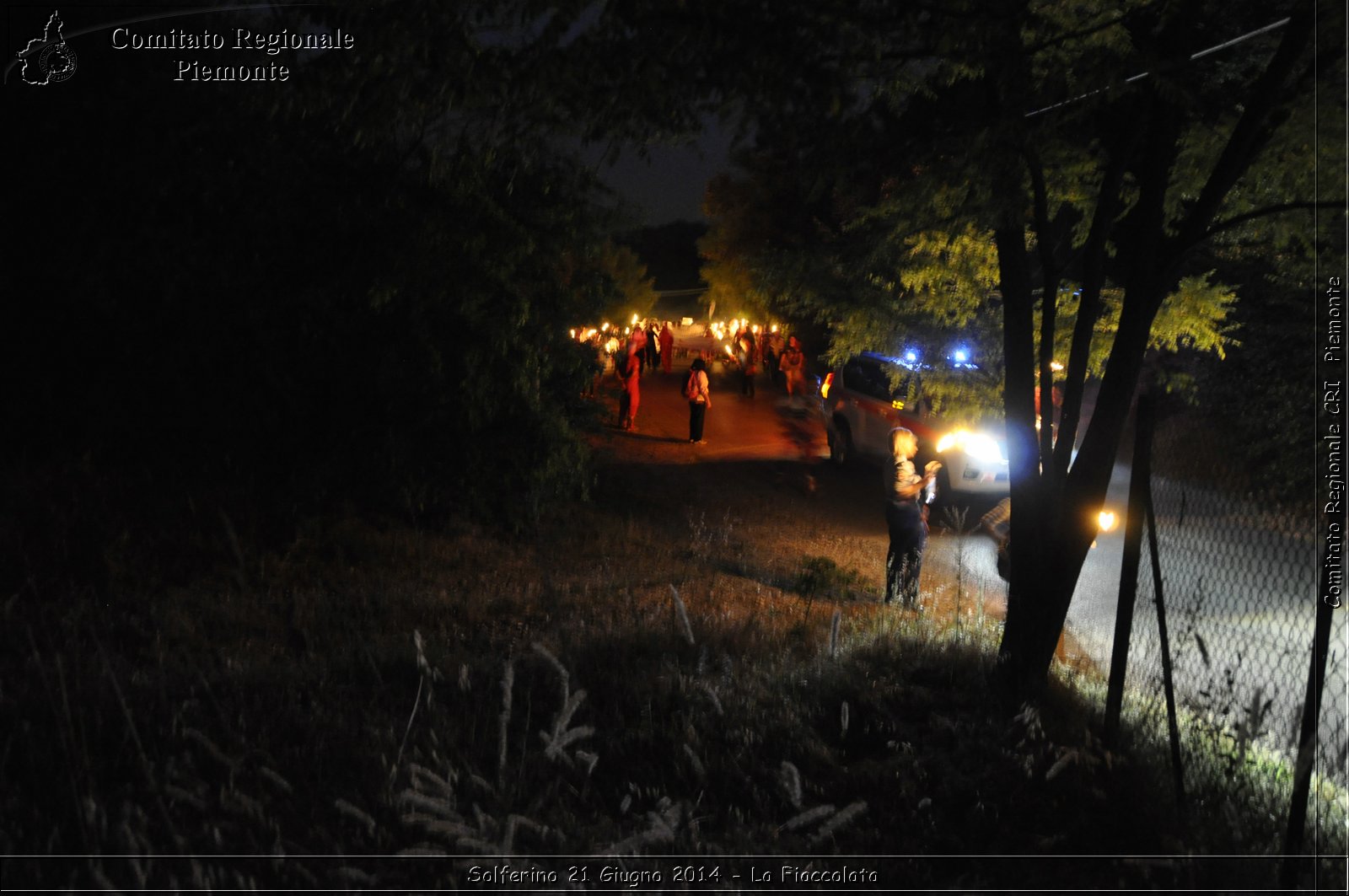 Solferino 21 iugno 2014 - La Fiaccolata - Croce Rossa Italiana - Comitato Regionale del Piemonte