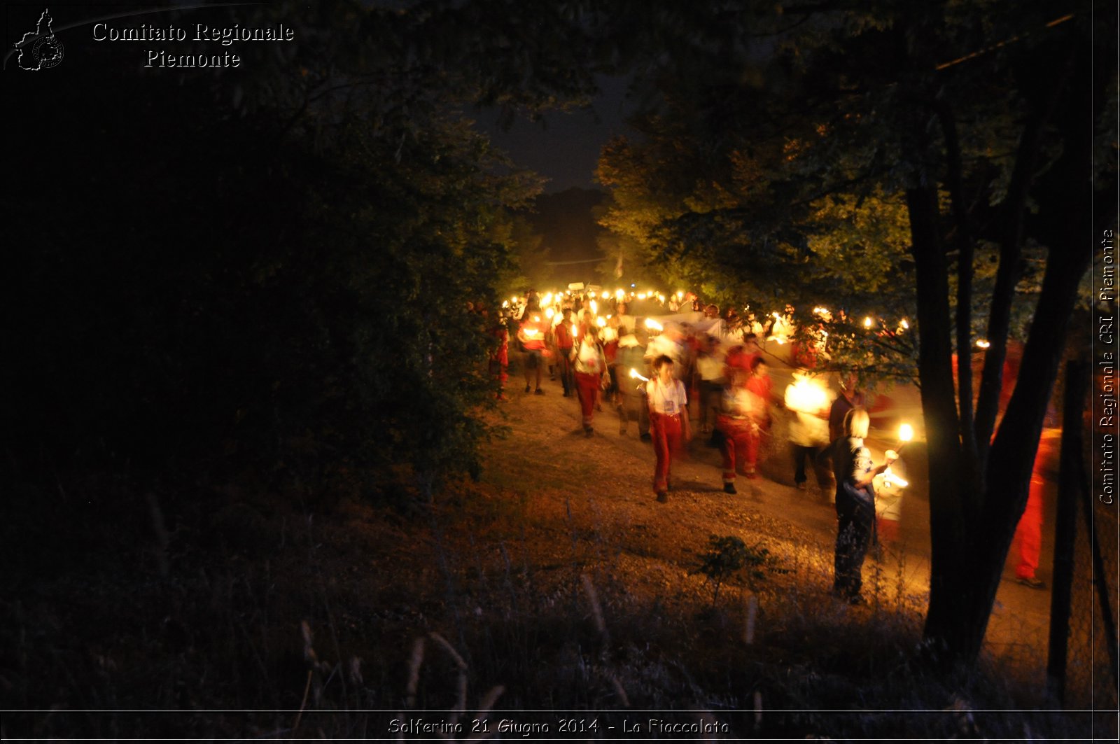 Solferino 21 iugno 2014 - La Fiaccolata - Croce Rossa Italiana - Comitato Regionale del Piemonte