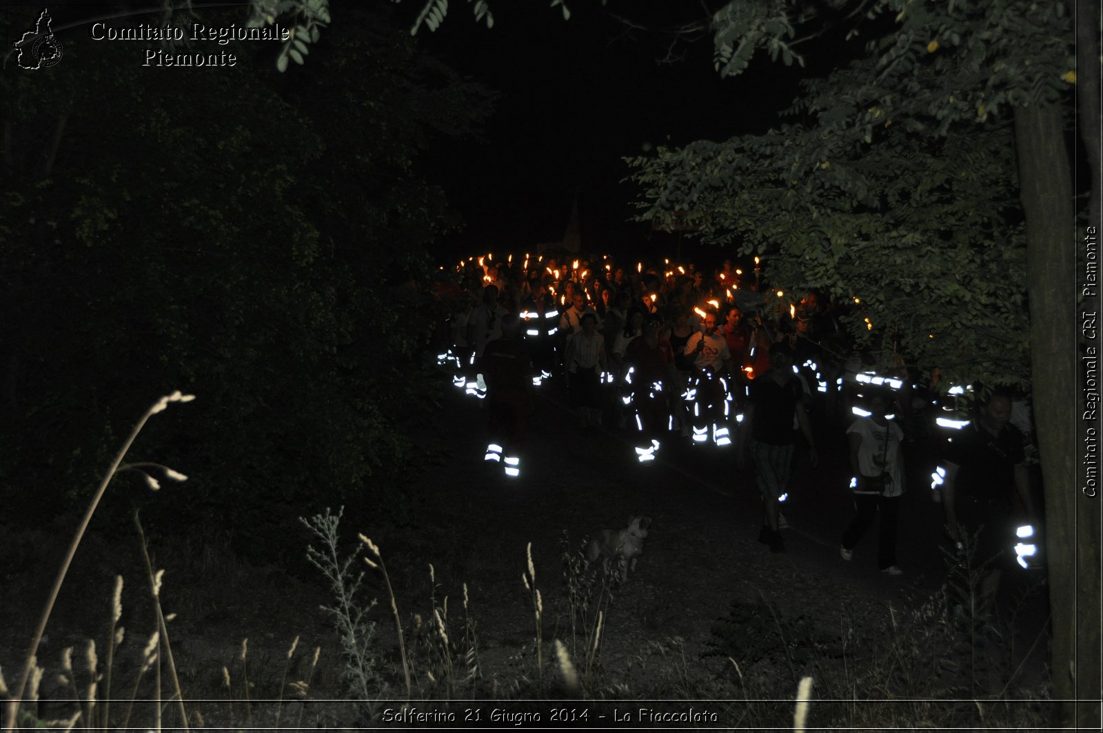 Solferino 21 iugno 2014 - La Fiaccolata - Croce Rossa Italiana - Comitato Regionale del Piemonte