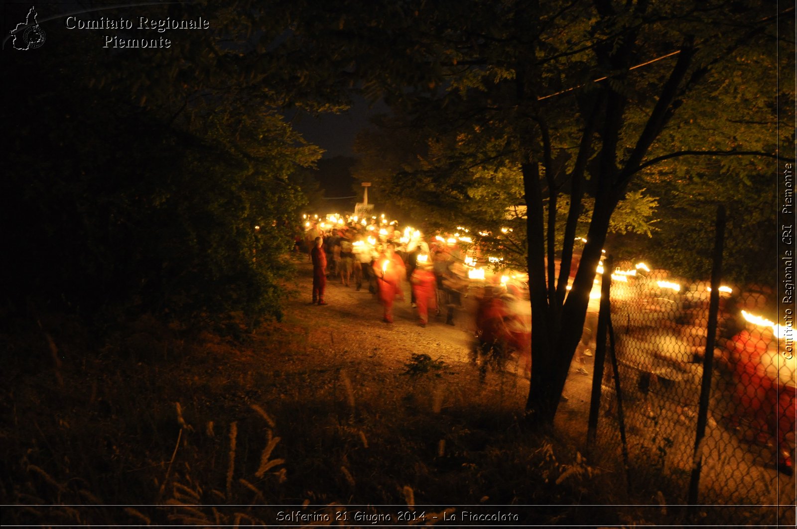 Solferino 21 iugno 2014 - La Fiaccolata - Croce Rossa Italiana - Comitato Regionale del Piemonte