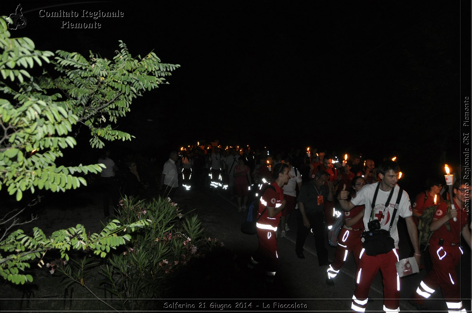 Solferino 21 iugno 2014 - La Fiaccolata - Croce Rossa Italiana - Comitato Regionale del Piemonte