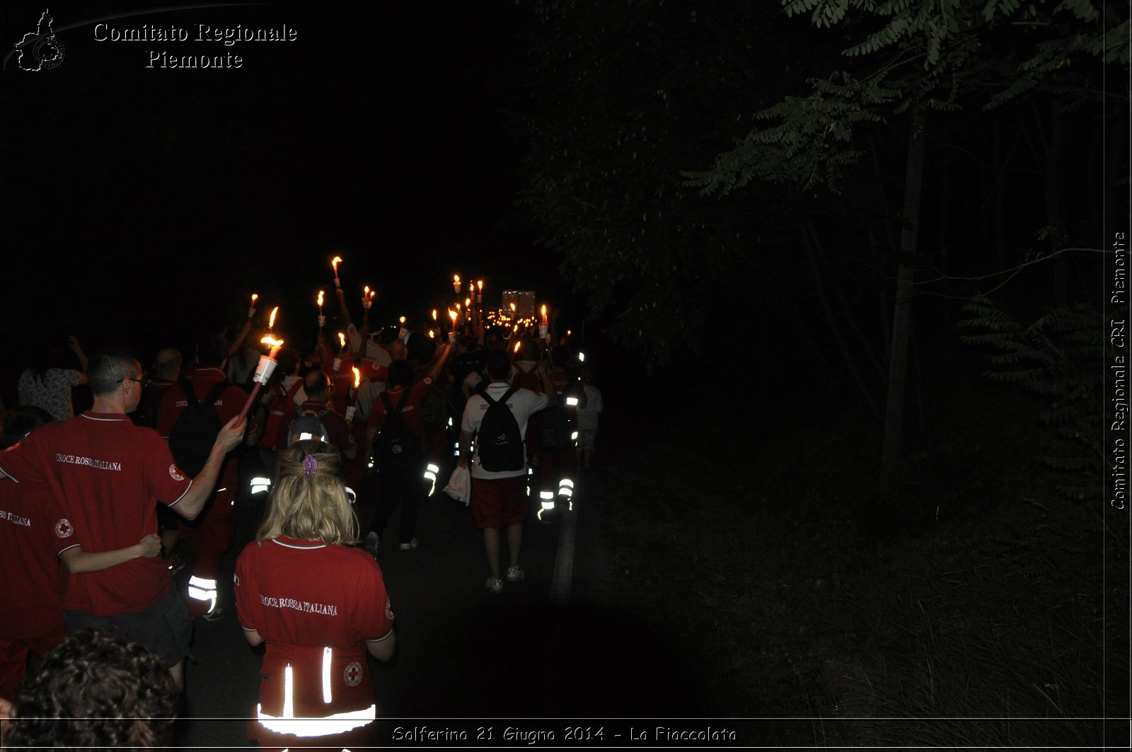 Solferino 21 iugno 2014 - La Fiaccolata - Croce Rossa Italiana - Comitato Regionale del Piemonte