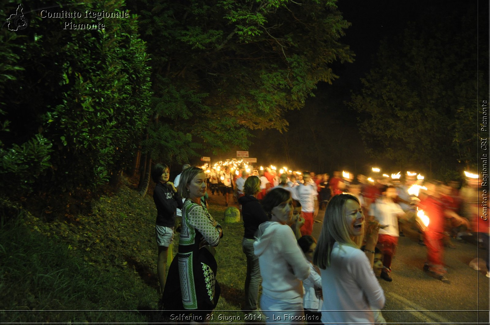 Solferino 21 iugno 2014 - La Fiaccolata - Croce Rossa Italiana - Comitato Regionale del Piemonte