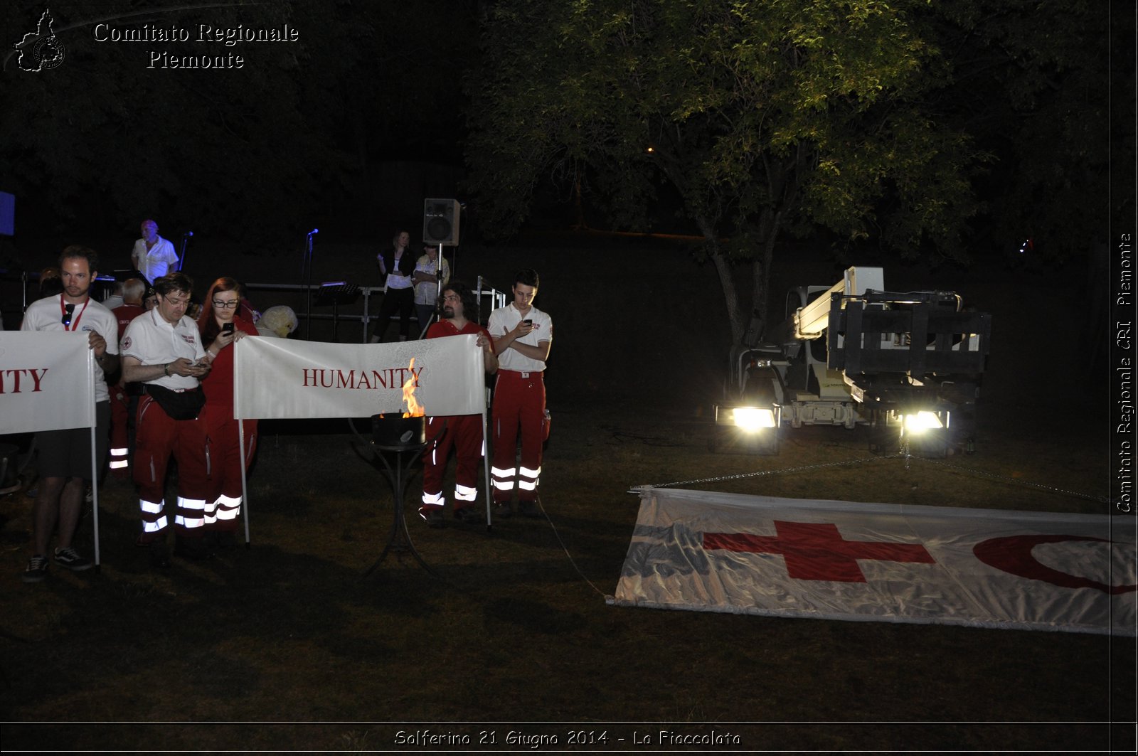 Solferino 21 iugno 2014 - La Fiaccolata - Croce Rossa Italiana - Comitato Regionale del Piemonte