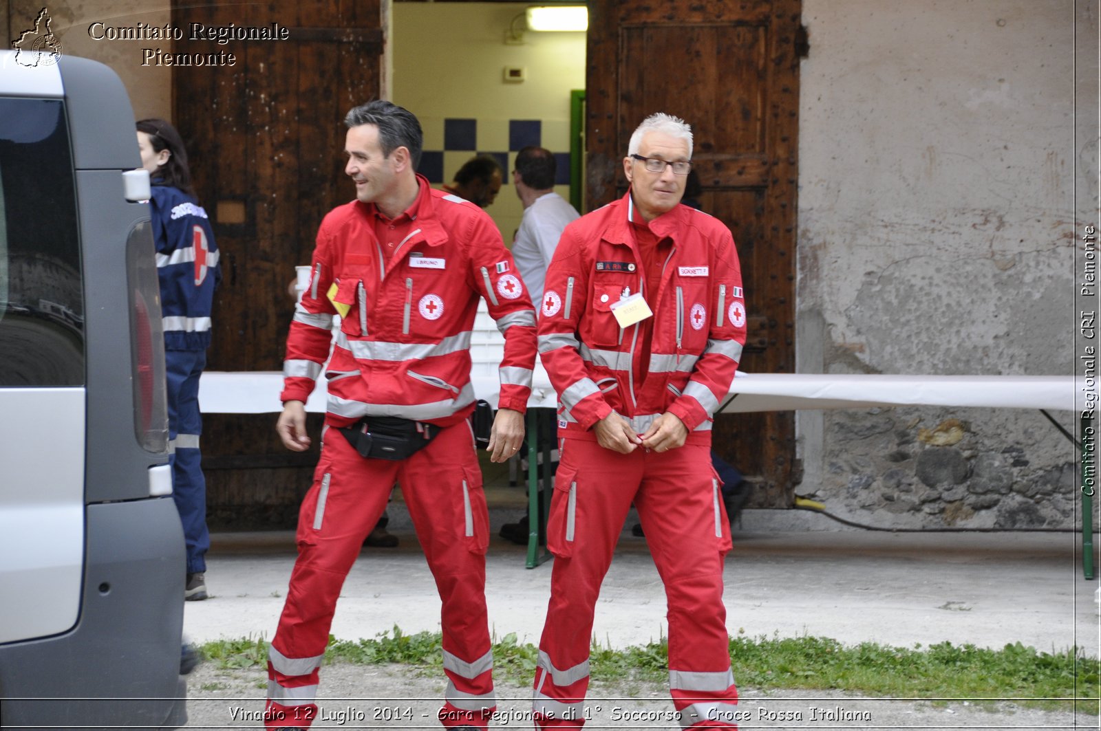 Vinadio 12 Luglio 2014 - Gara Regionale di 1 Soccorso - Croce Rossa Italiana- Comitato Regionale del Piemonte