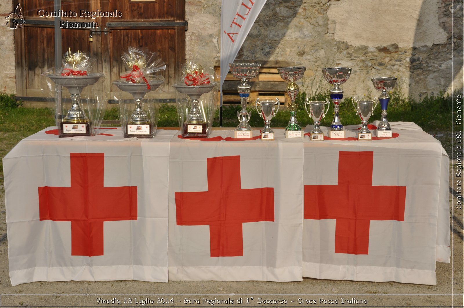 Vinadio 12 Luglio 2014 - Gara Regionale di 1 Soccorso - Croce Rossa Italiana- Comitato Regionale del Piemonte