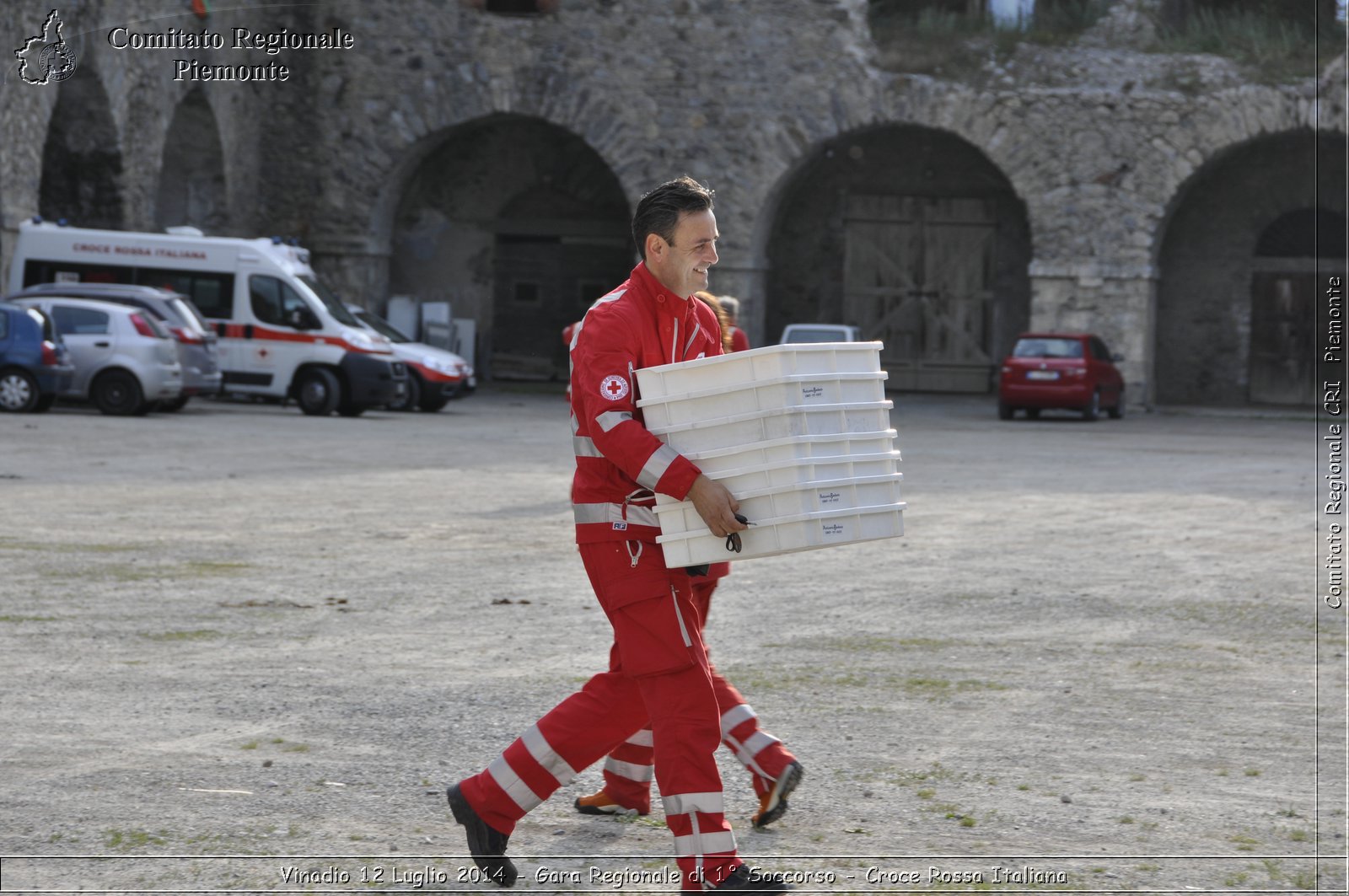 Vinadio 12 Luglio 2014 - Gara Regionale di 1 Soccorso - Croce Rossa Italiana- Comitato Regionale del Piemonte