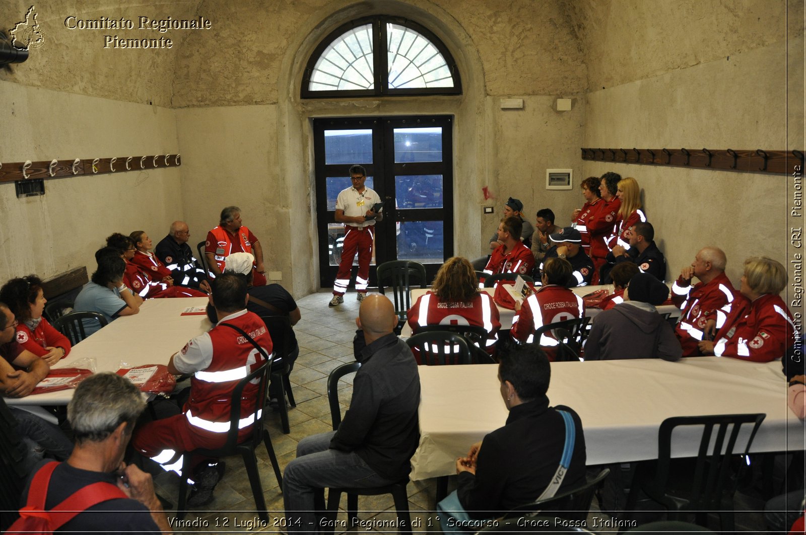 Vinadio 12 Luglio 2014 - Gara Regionale di 1 Soccorso - Croce Rossa Italiana- Comitato Regionale del Piemonte