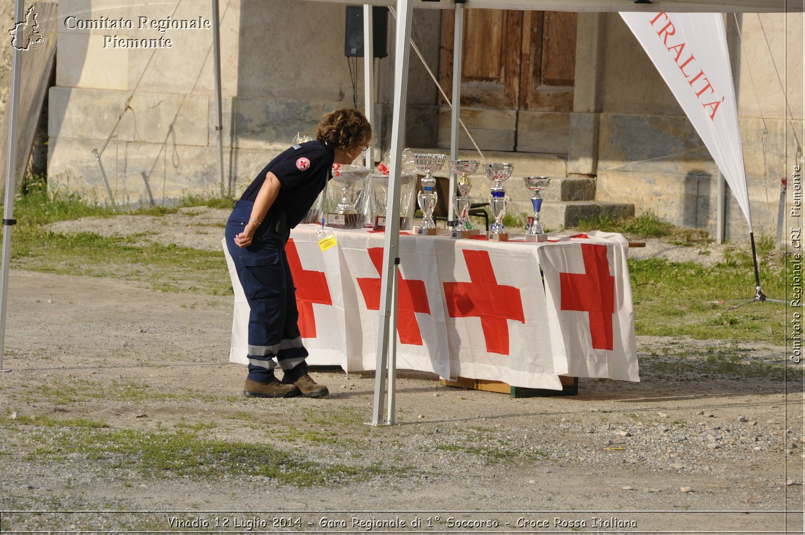 Vinadio 12 Luglio 2014 - Gara Regionale di 1 Soccorso - Croce Rossa Italiana- Comitato Regionale del Piemonte