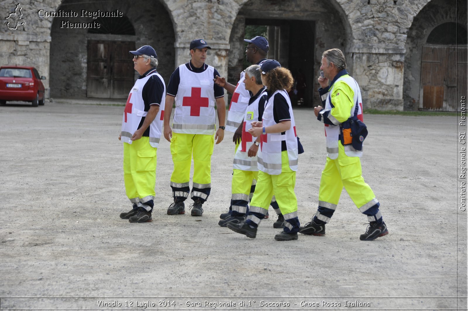 Vinadio 12 Luglio 2014 - Gara Regionale di 1 Soccorso - Croce Rossa Italiana- Comitato Regionale del Piemonte