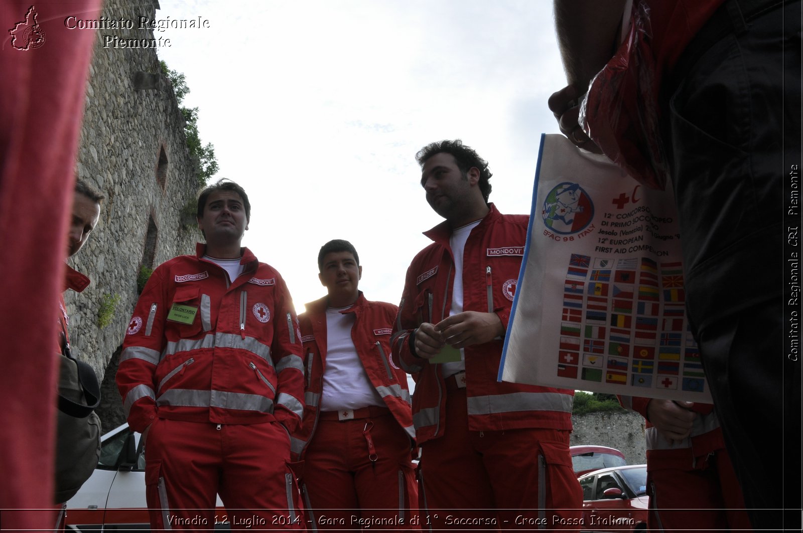 Vinadio 12 Luglio 2014 - Gara Regionale di 1 Soccorso - Croce Rossa Italiana- Comitato Regionale del Piemonte