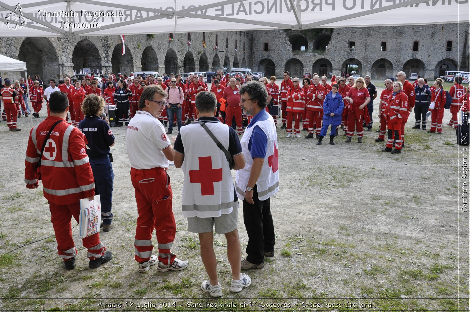 Vinadio 12 Luglio 2014 - Gara Regionale di 1 Soccorso - Croce Rossa Italiana- Comitato Regionale del Piemonte