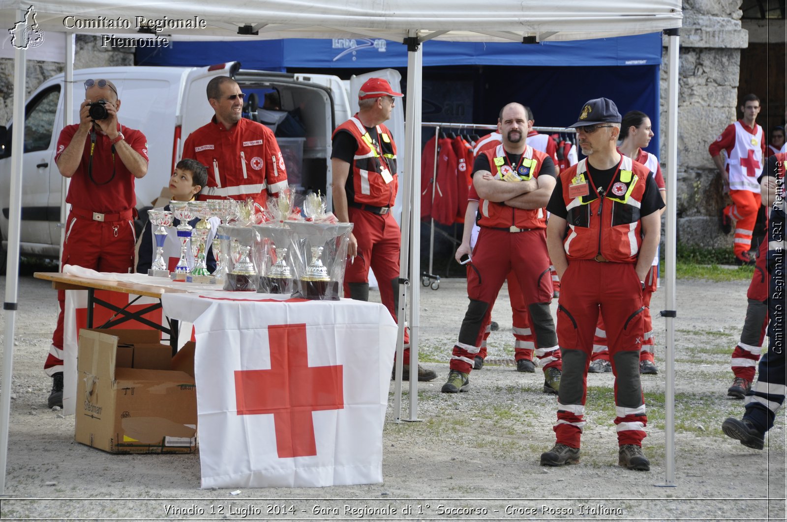 Vinadio 12 Luglio 2014 - Gara Regionale di 1 Soccorso - Croce Rossa Italiana- Comitato Regionale del Piemonte