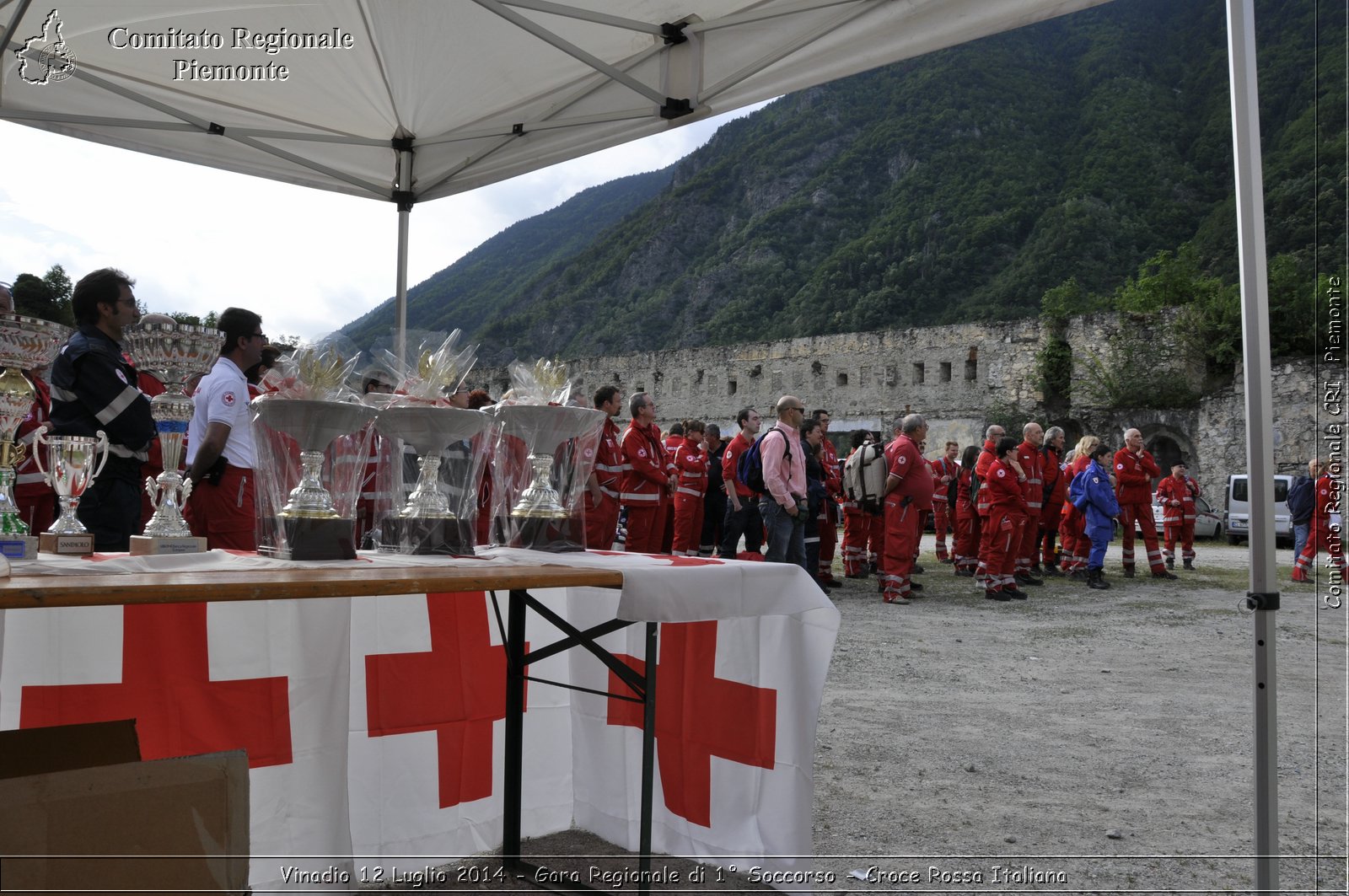 Vinadio 12 Luglio 2014 - Gara Regionale di 1 Soccorso - Croce Rossa Italiana- Comitato Regionale del Piemonte