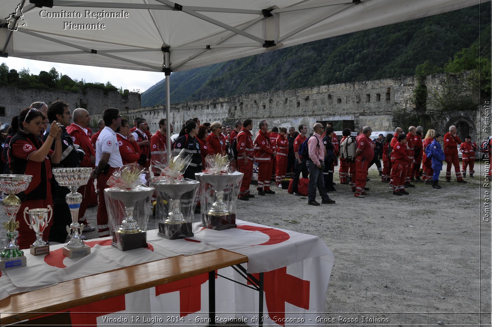 Vinadio 12 Luglio 2014 - Gara Regionale di 1 Soccorso - Croce Rossa Italiana- Comitato Regionale del Piemonte