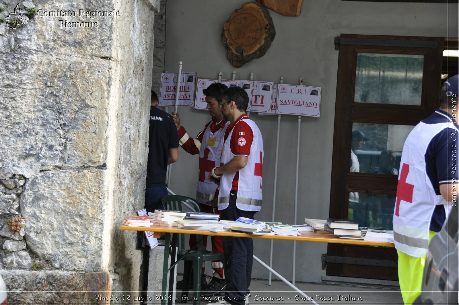 Vinadio 12 Luglio 2014 - Gara Regionale di 1 Soccorso - Croce Rossa Italiana- Comitato Regionale del Piemonte