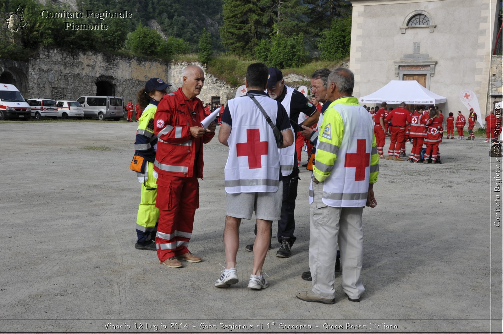 Vinadio 12 Luglio 2014 - Gara Regionale di 1 Soccorso - Croce Rossa Italiana- Comitato Regionale del Piemonte