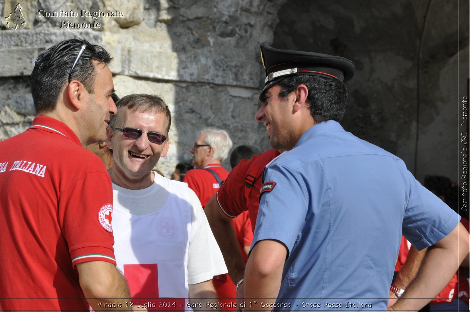 Vinadio 12 Luglio 2014 - Gara Regionale di 1 Soccorso - Croce Rossa Italiana- Comitato Regionale del Piemonte