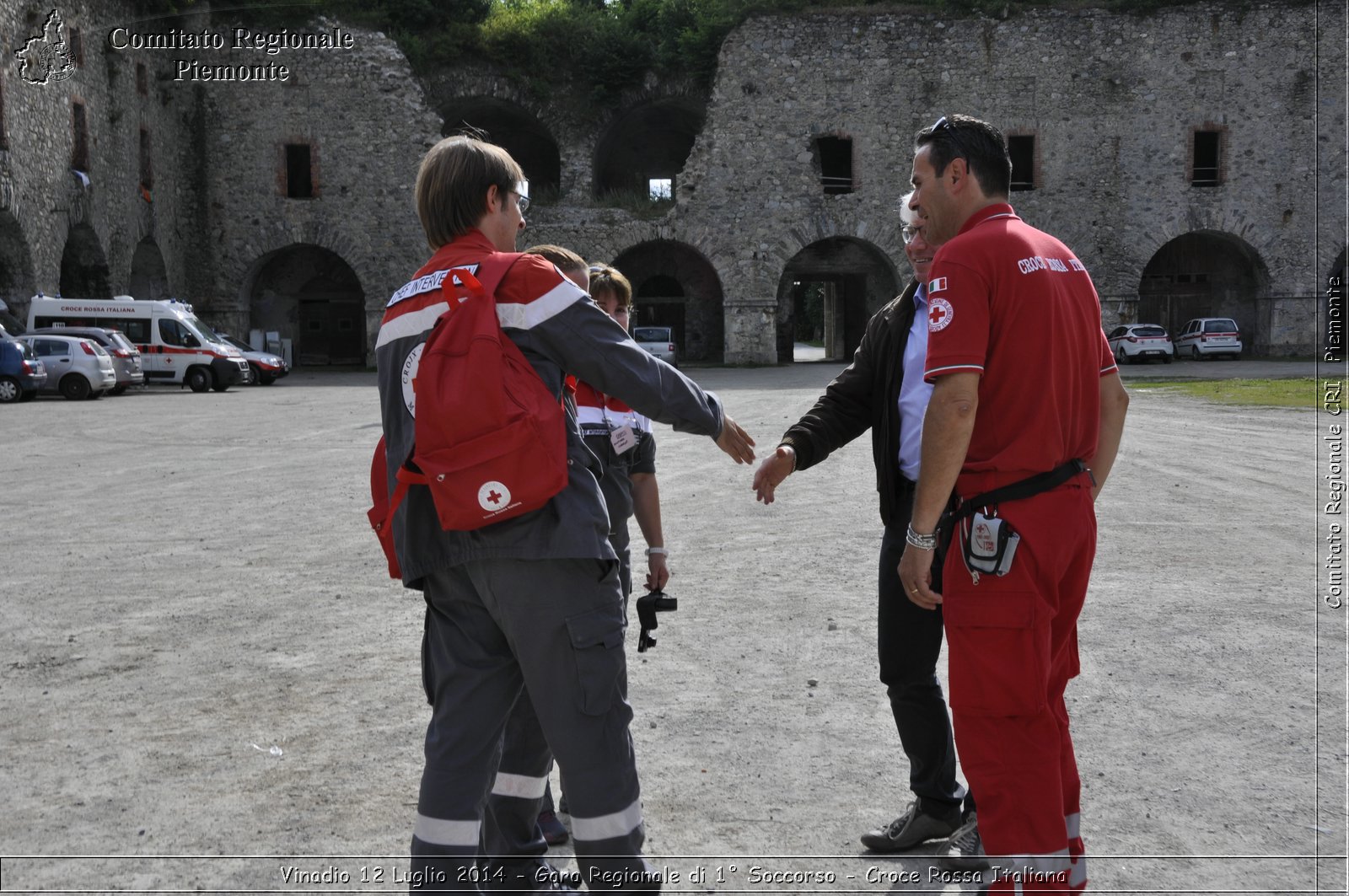 Vinadio 12 Luglio 2014 - Gara Regionale di 1 Soccorso - Croce Rossa Italiana- Comitato Regionale del Piemonte