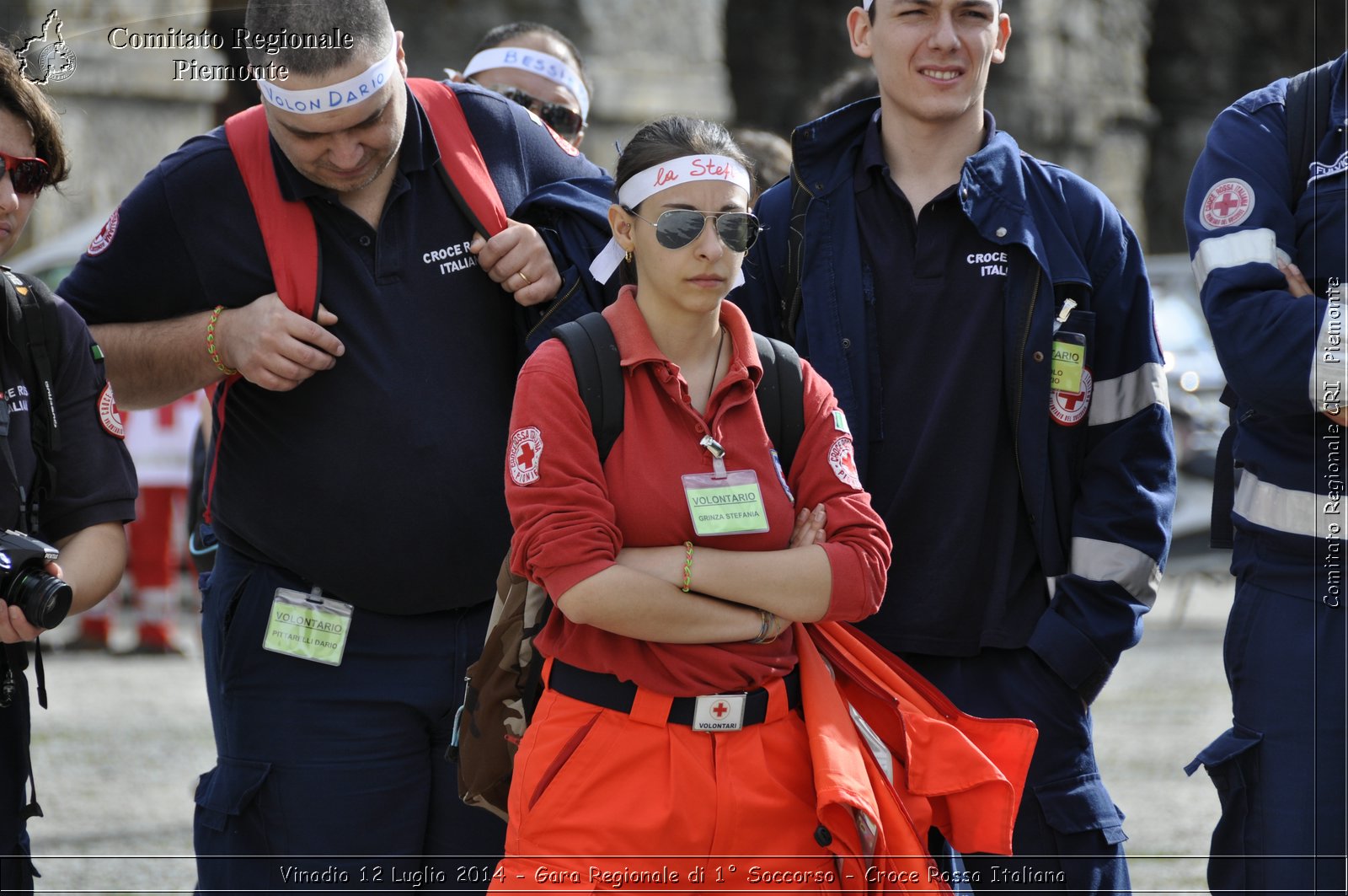 Vinadio 12 Luglio 2014 - Gara Regionale di 1 Soccorso - Croce Rossa Italiana- Comitato Regionale del Piemonte