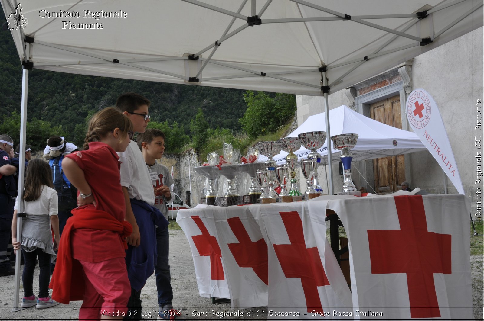 Vinadio 12 Luglio 2014 - Gara Regionale di 1 Soccorso - Croce Rossa Italiana- Comitato Regionale del Piemonte