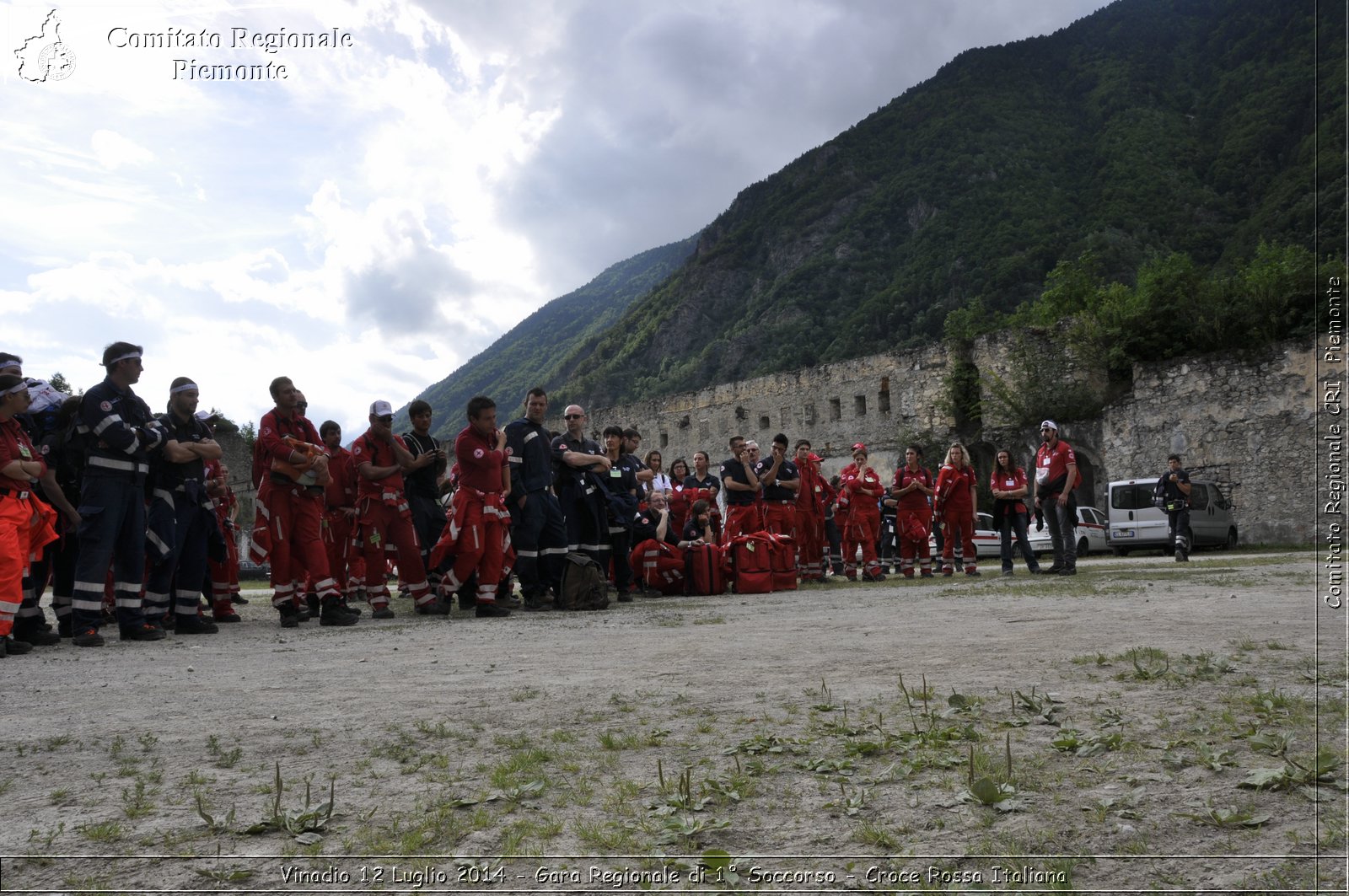 Vinadio 12 Luglio 2014 - Gara Regionale di 1 Soccorso - Croce Rossa Italiana- Comitato Regionale del Piemonte