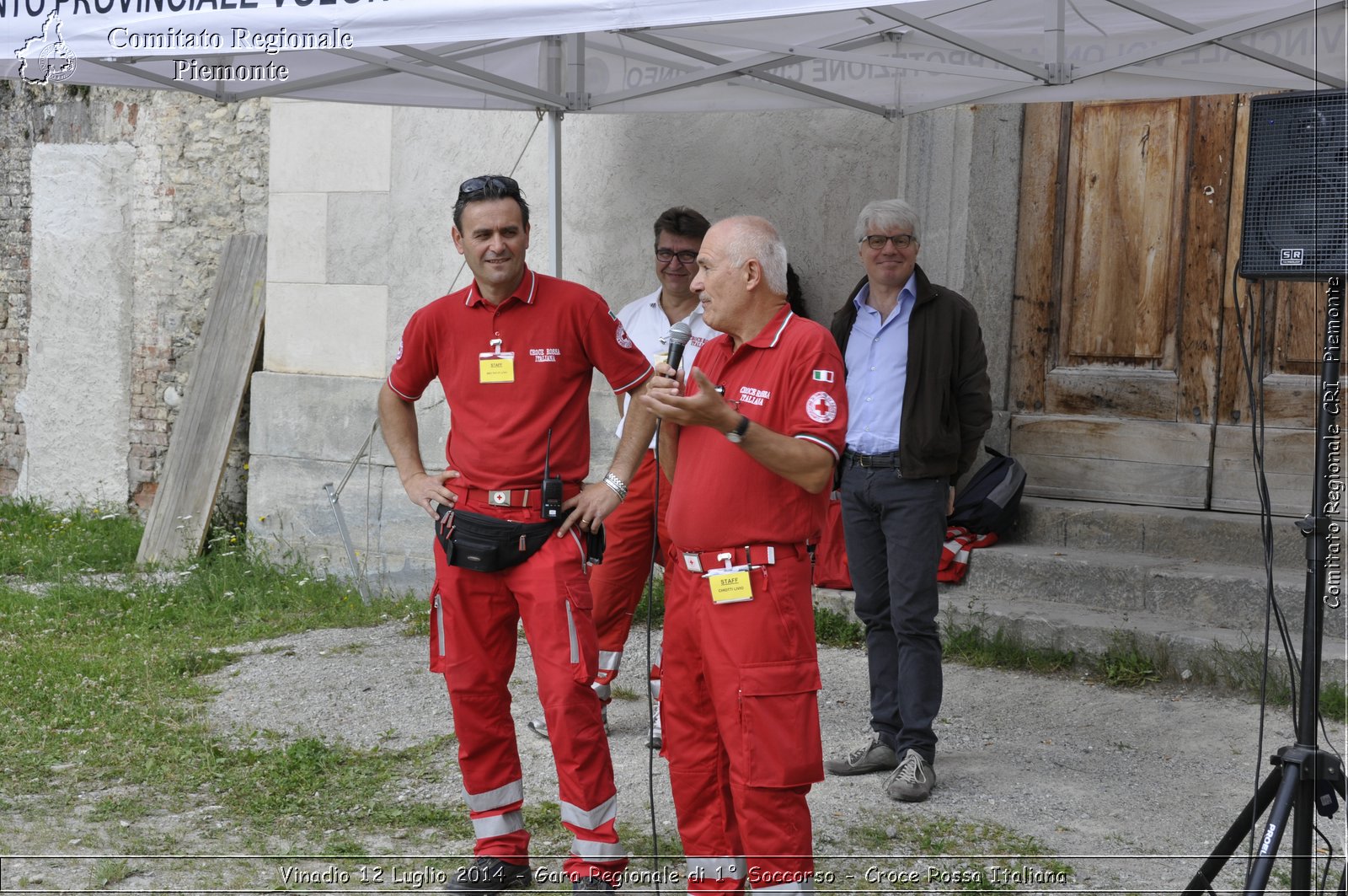 Vinadio 12 Luglio 2014 - Gara Regionale di 1 Soccorso - Croce Rossa Italiana- Comitato Regionale del Piemonte