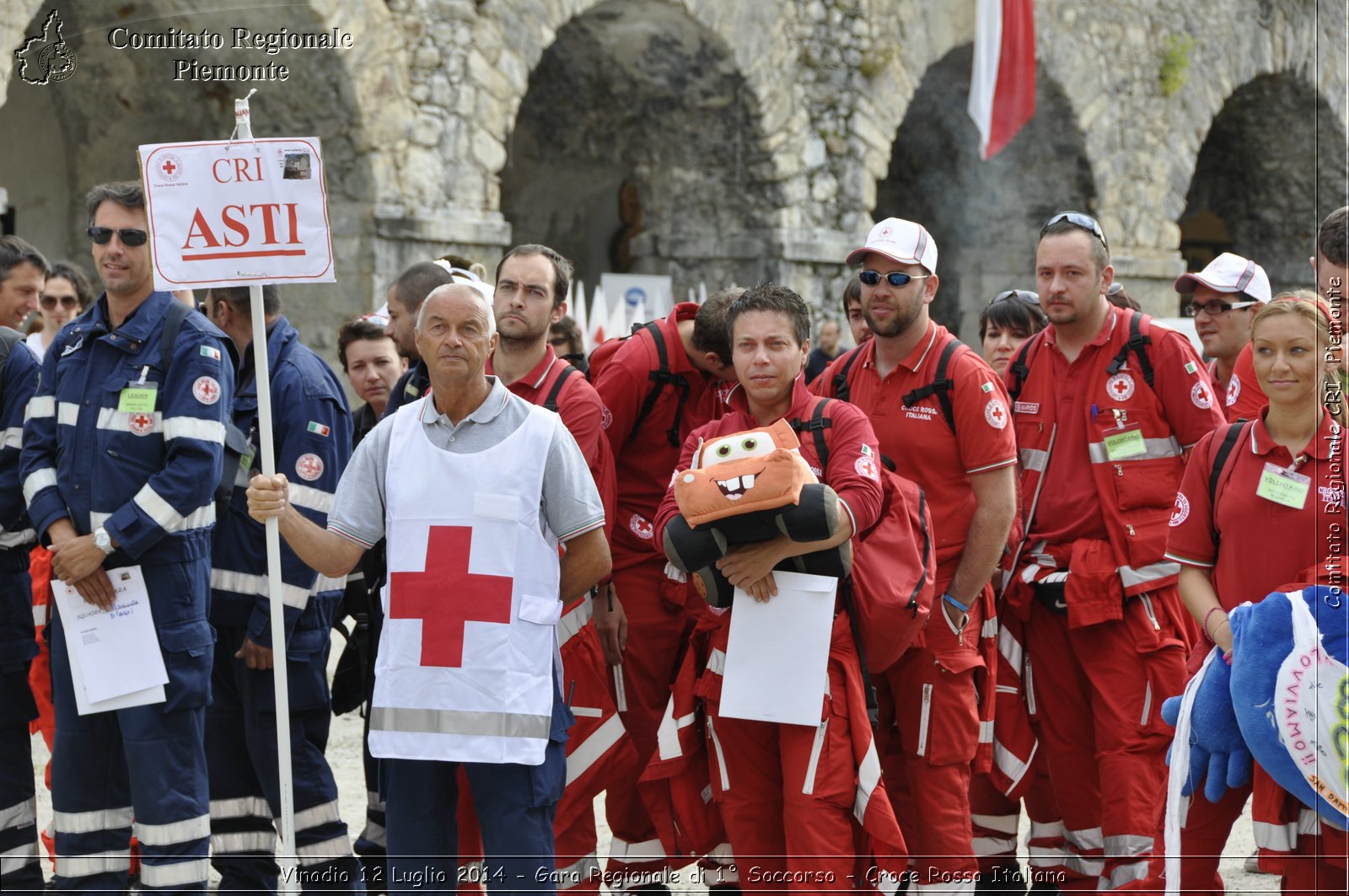 Vinadio 12 Luglio 2014 - Gara Regionale di 1 Soccorso - Croce Rossa Italiana- Comitato Regionale del Piemonte