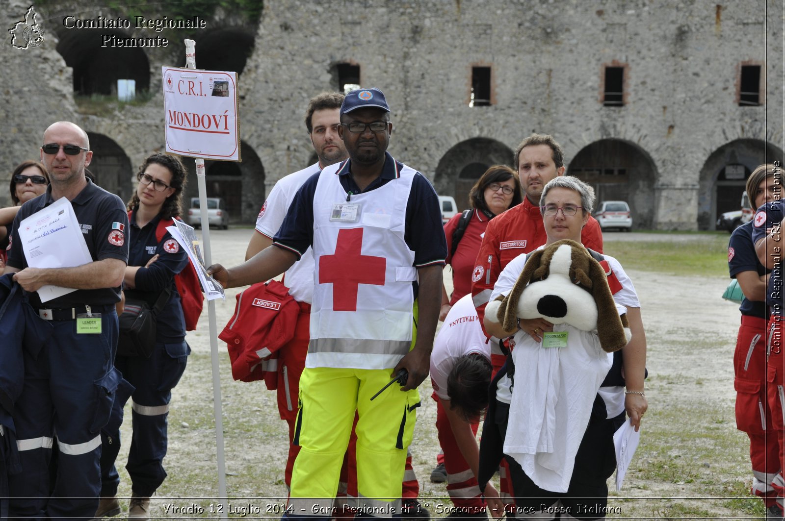 Vinadio 12 Luglio 2014 - Gara Regionale di 1 Soccorso - Croce Rossa Italiana- Comitato Regionale del Piemonte