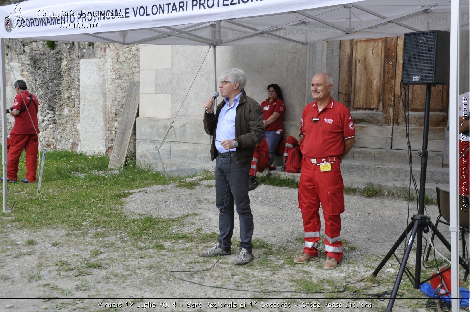 Vinadio 12 Luglio 2014 - Gara Regionale di 1 Soccorso - Croce Rossa Italiana- Comitato Regionale del Piemonte