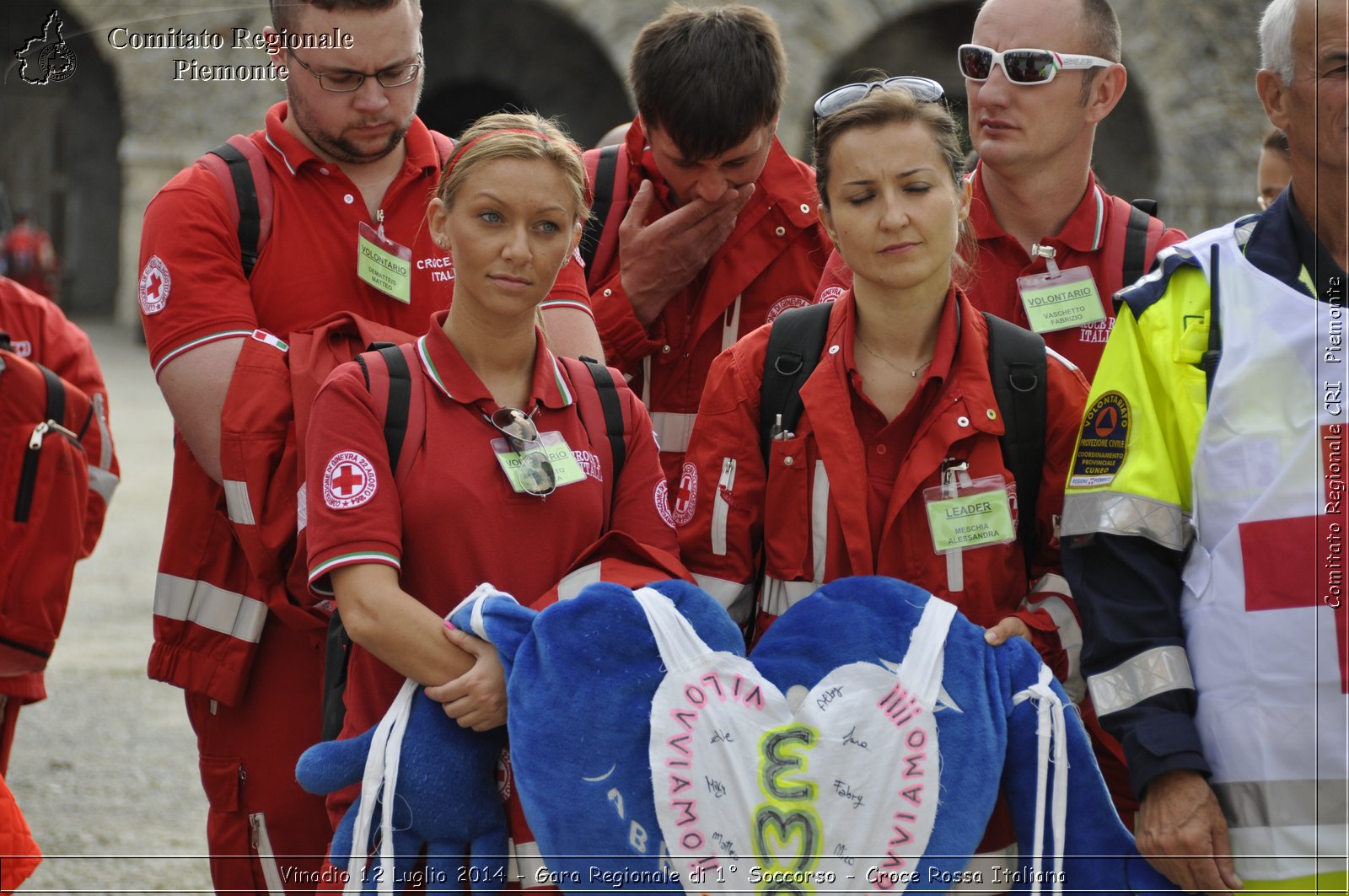 Vinadio 12 Luglio 2014 - Gara Regionale di 1 Soccorso - Croce Rossa Italiana- Comitato Regionale del Piemonte