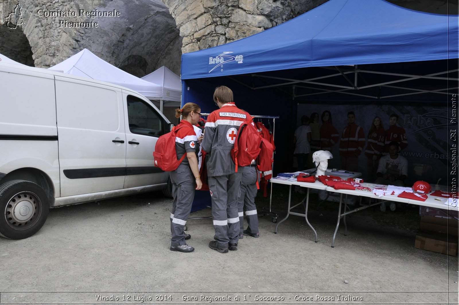 Vinadio 12 Luglio 2014 - Gara Regionale di 1 Soccorso - Croce Rossa Italiana- Comitato Regionale del Piemonte