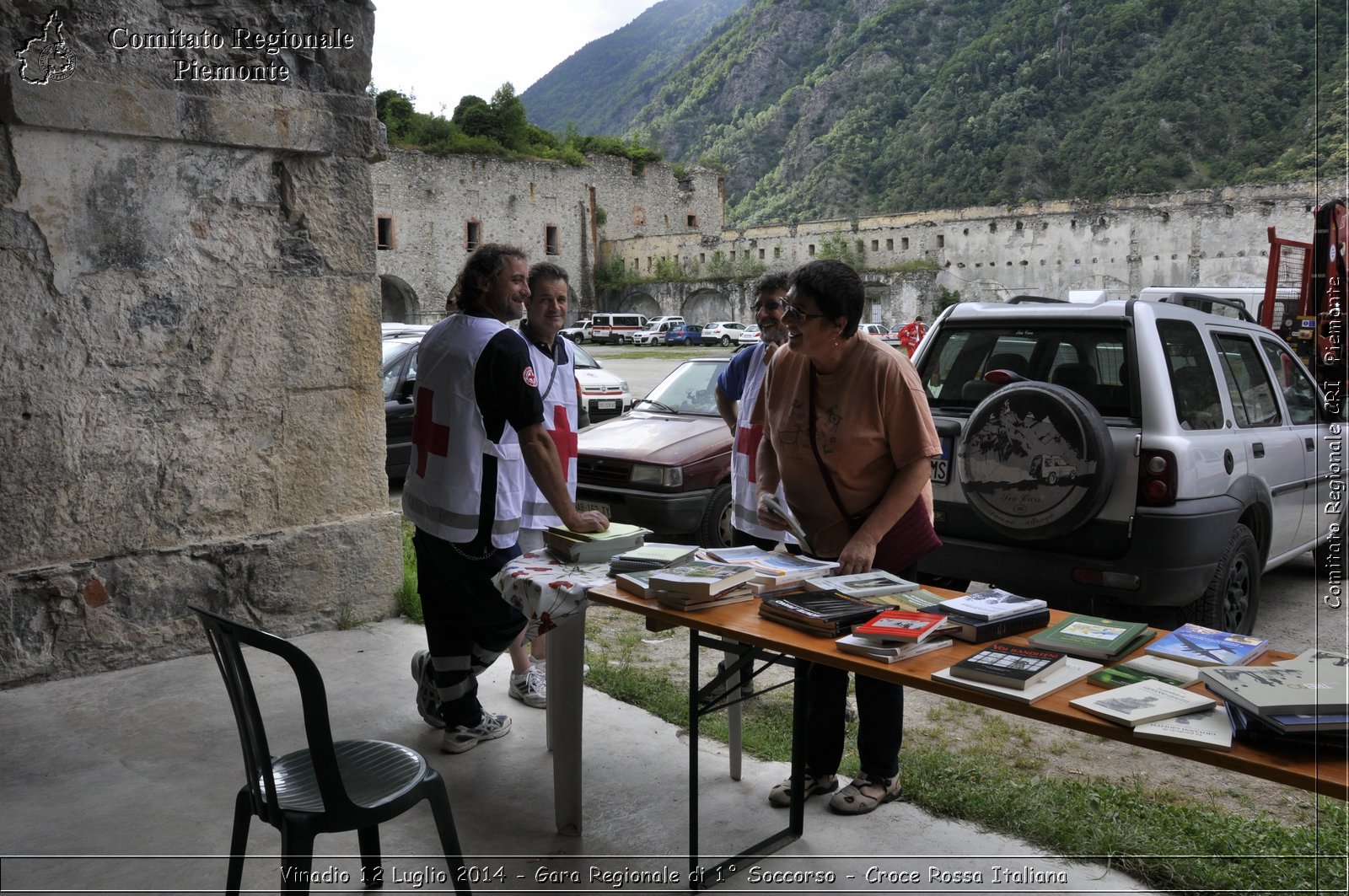 Vinadio 12 Luglio 2014 - Gara Regionale di 1 Soccorso - Croce Rossa Italiana- Comitato Regionale del Piemonte