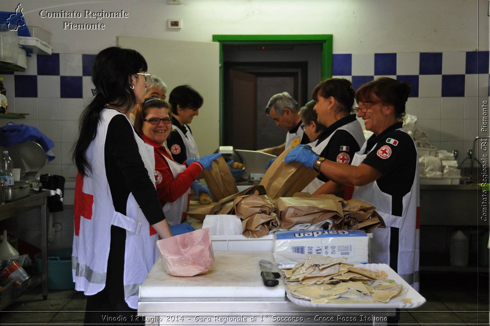 Vinadio 12 Luglio 2014 - Gara Regionale di 1 Soccorso - Croce Rossa Italiana- Comitato Regionale del Piemonte