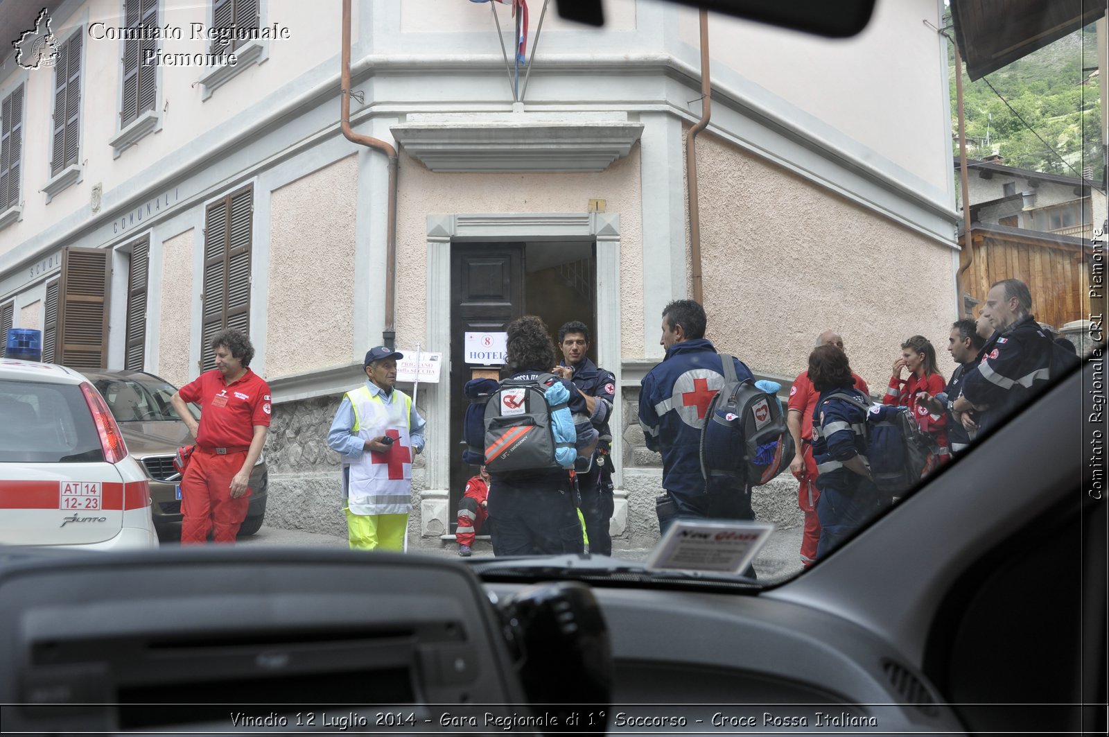 Vinadio 12 Luglio 2014 - Gara Regionale di 1 Soccorso - Croce Rossa Italiana- Comitato Regionale del Piemonte