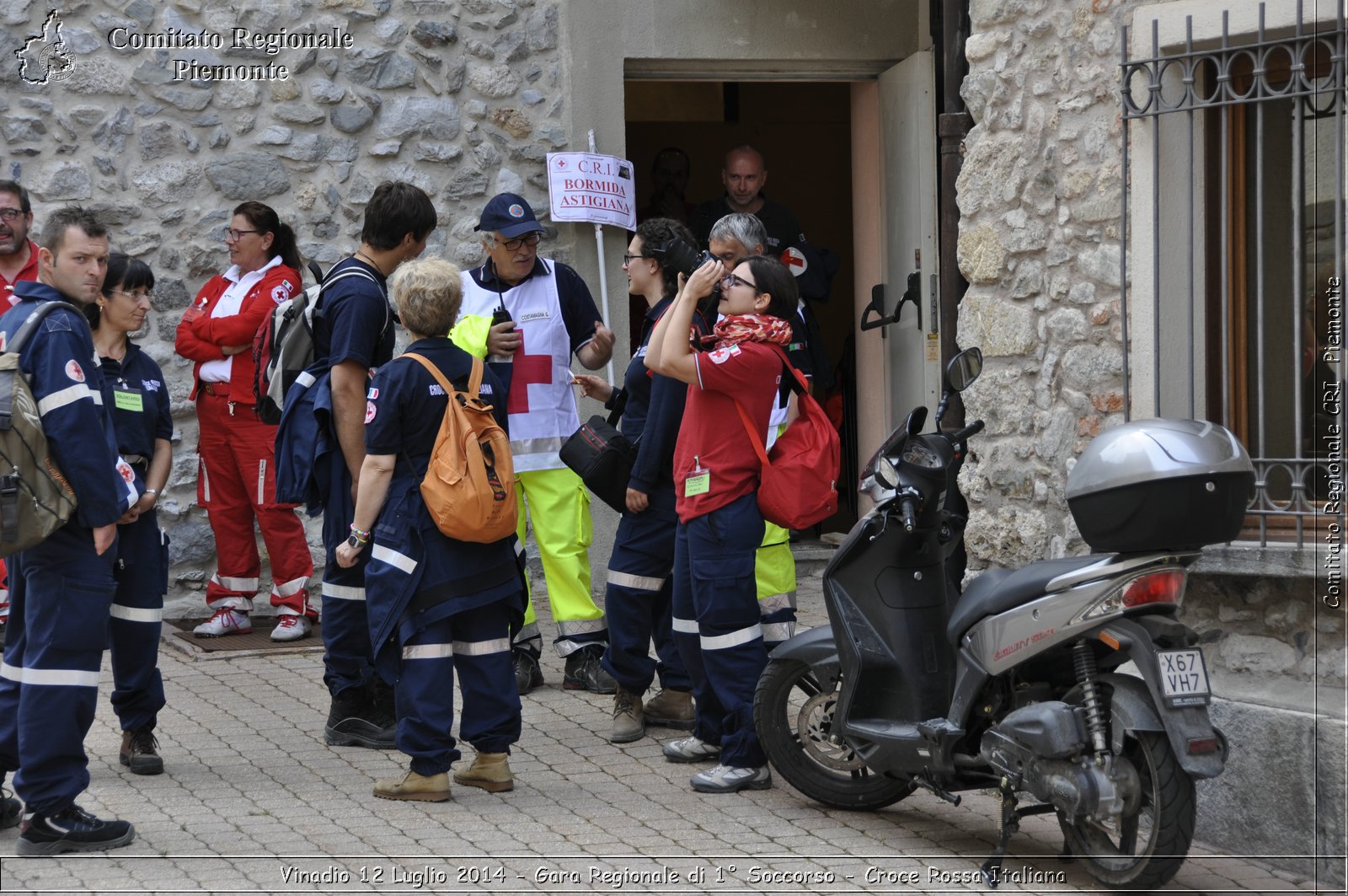 Vinadio 12 Luglio 2014 - Gara Regionale di 1 Soccorso - Croce Rossa Italiana- Comitato Regionale del Piemonte