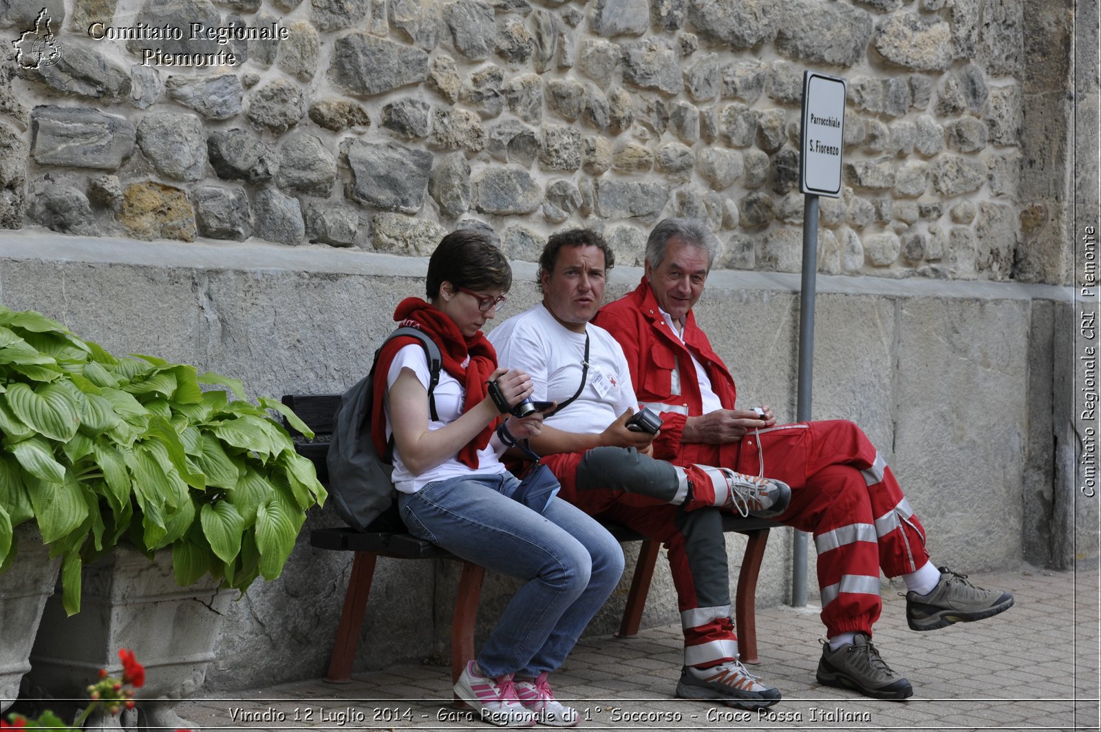 Vinadio 12 Luglio 2014 - Gara Regionale di 1 Soccorso - Croce Rossa Italiana- Comitato Regionale del Piemonte