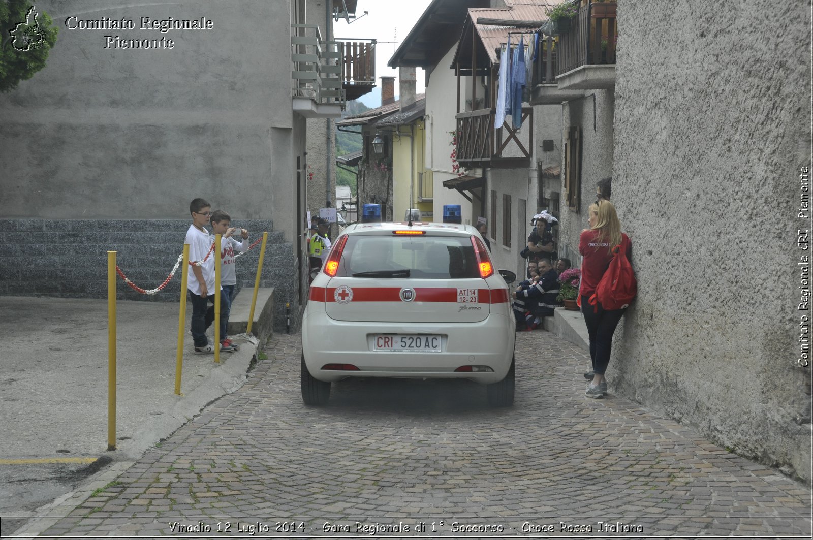 Vinadio 12 Luglio 2014 - Gara Regionale di 1 Soccorso - Croce Rossa Italiana- Comitato Regionale del Piemonte