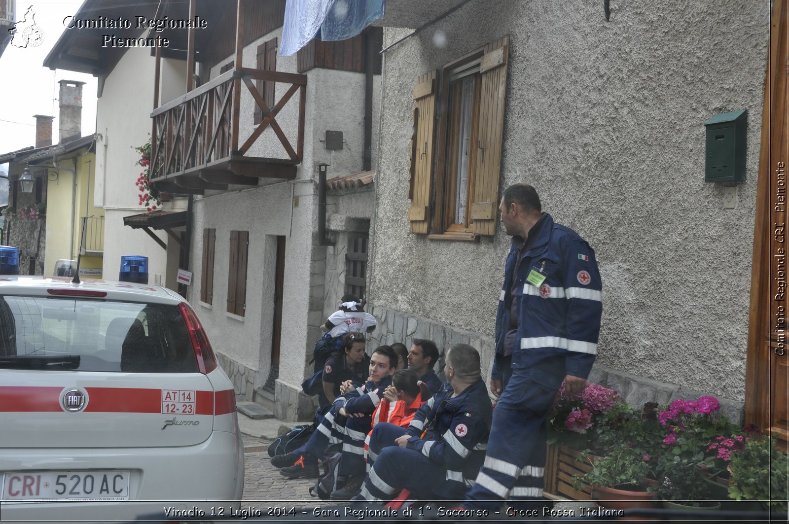 Vinadio 12 Luglio 2014 - Gara Regionale di 1 Soccorso - Croce Rossa Italiana- Comitato Regionale del Piemonte