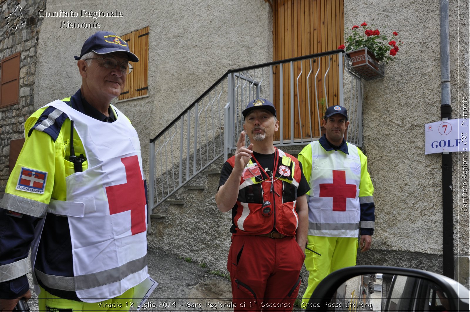 Vinadio 12 Luglio 2014 - Gara Regionale di 1 Soccorso - Croce Rossa Italiana- Comitato Regionale del Piemonte